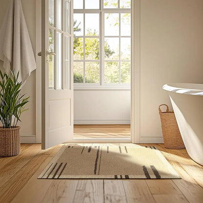 Washable Faux Jute Entryway Rug (2' x 3')