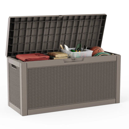 Spacious Weather-Resistant Outdoor Storage Deck Box