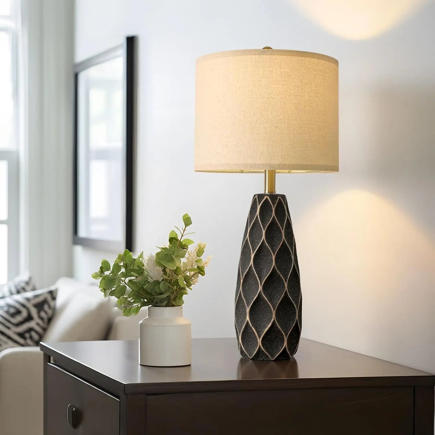 Elegant Ceramic Table Lamps – Set of 2