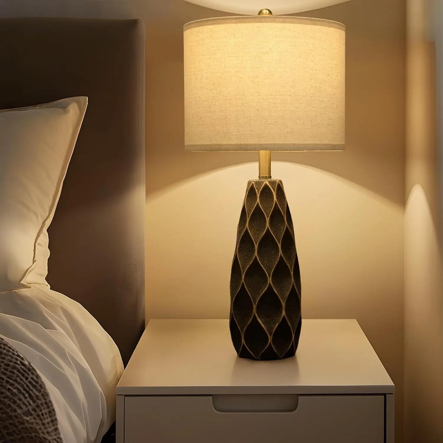 Elegant Ceramic Table Lamps – Set of 2
