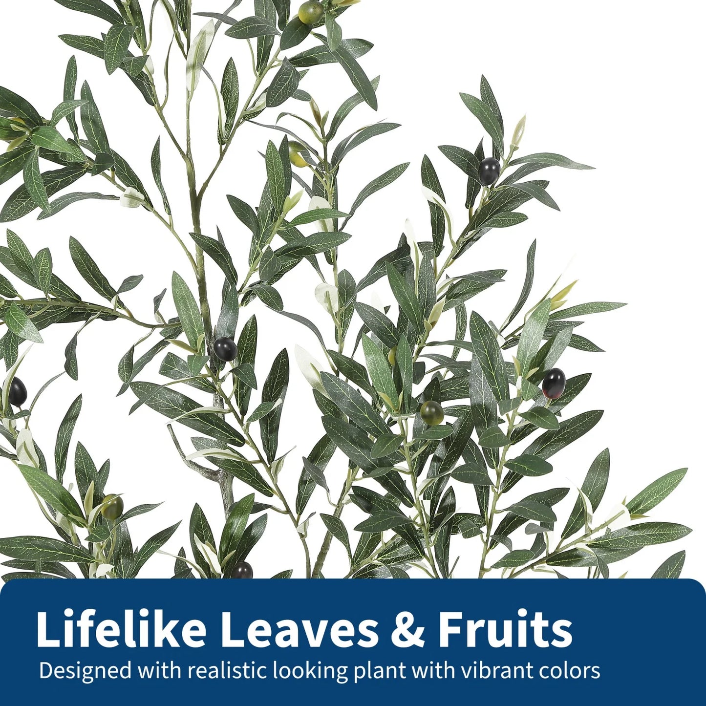 Artificial Olive Tree for Indoor or Outdoor Decor