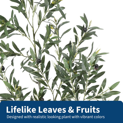 Artificial Olive Tree for Indoor or Outdoor Decor