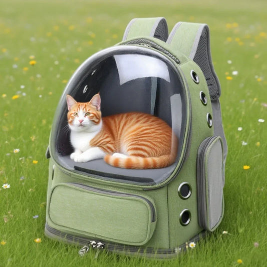 Transparent Pet Carrier Breathable Backpack