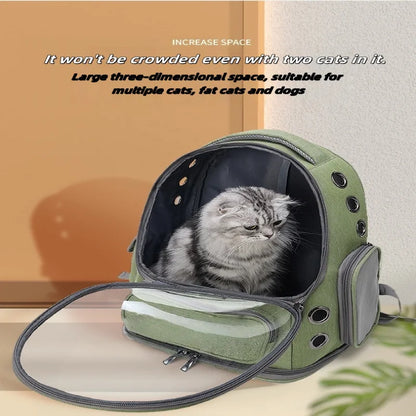 Transparent Pet Carrier Breathable Backpack