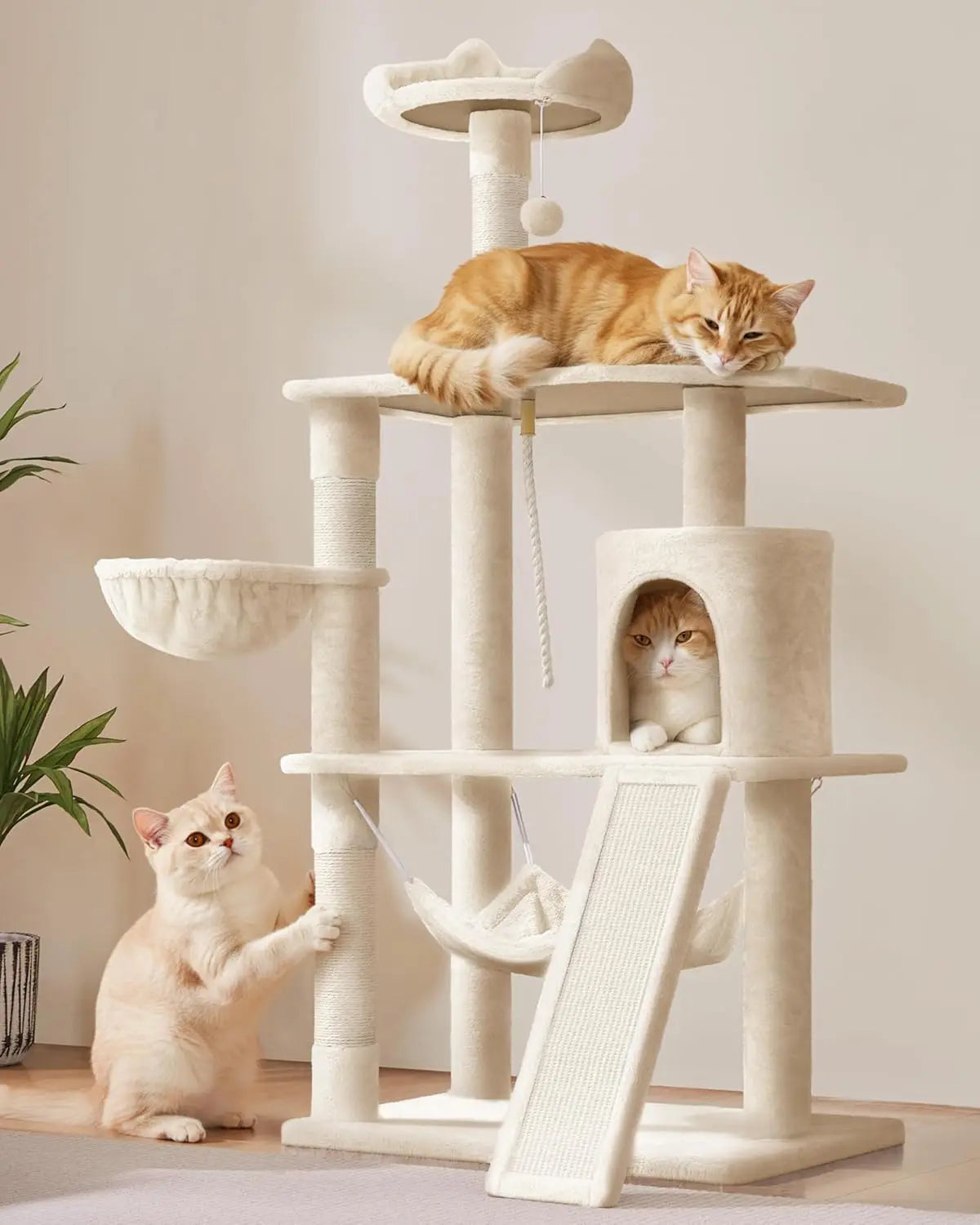 Extra-Large Multi-Level Cat Tree With Activity Zones