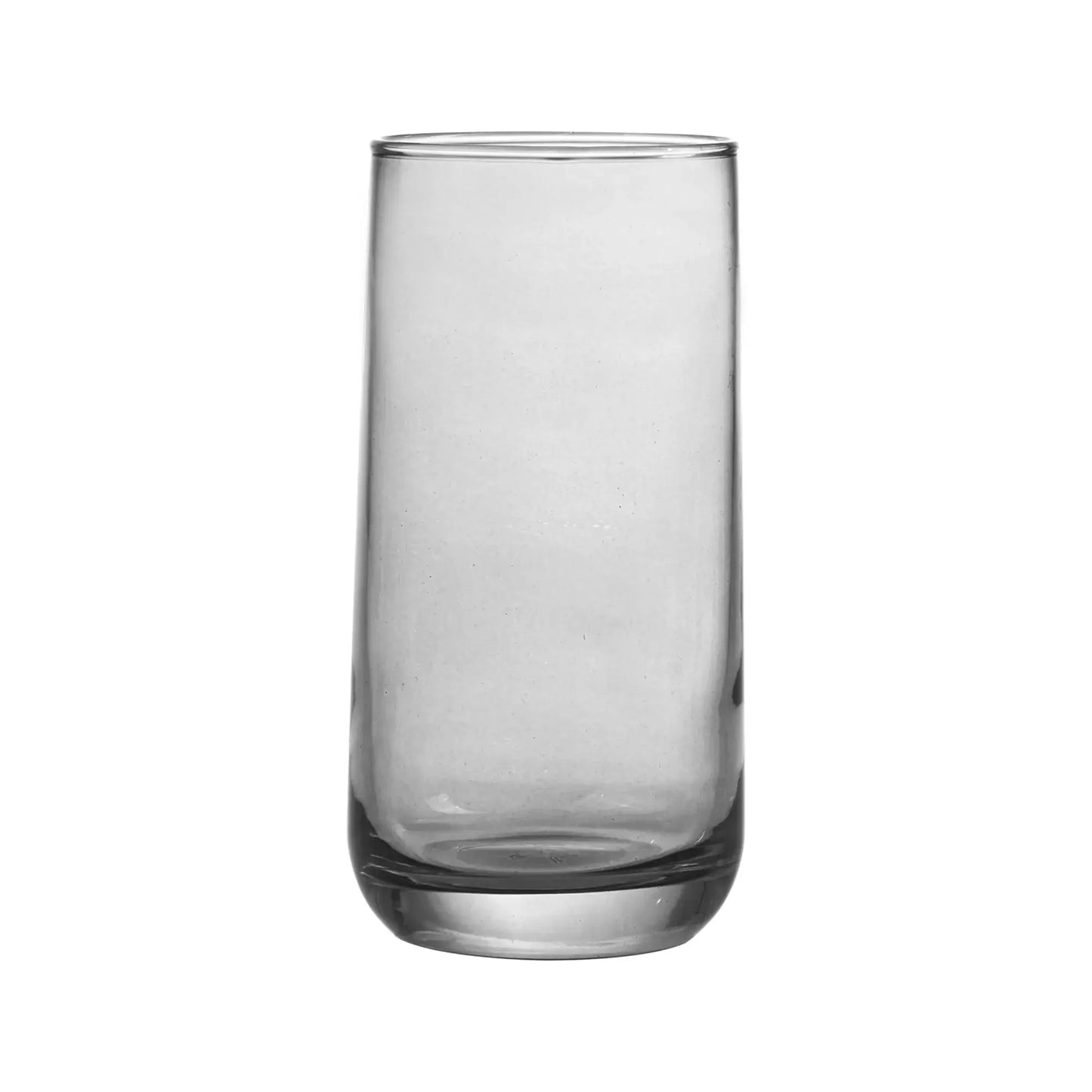 16-Piece Smoke Tinted Glass Drinkware Set
