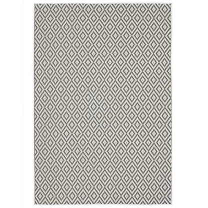 Modern Diamond Indoor Outdoor Area Rug