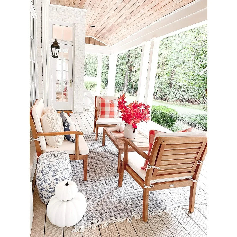 Blue Bird Ceramic Decorative Garden Stool