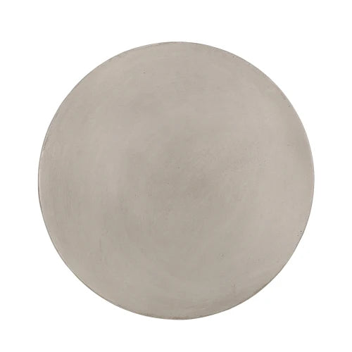 Concrete Side Table with Cylindrical Modern Design