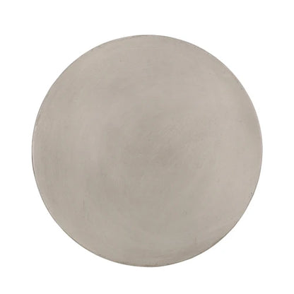 Concrete Side Table with Cylindrical Modern Design