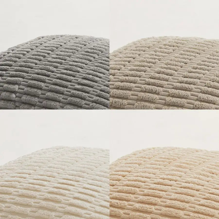Striped Decorative Pillow Cover Set – Set of 4
