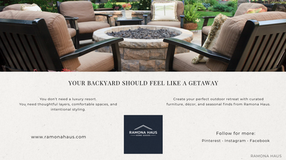 The Backyard Oasis Formula | Digital Style Guide