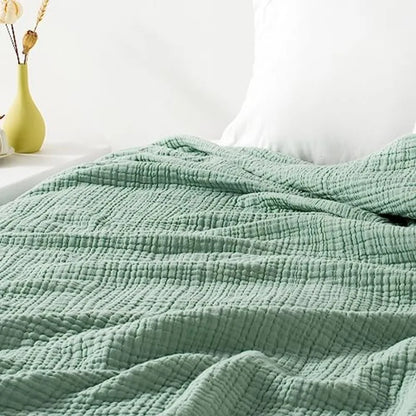 Four-Layer Cotton Muslin Blanket