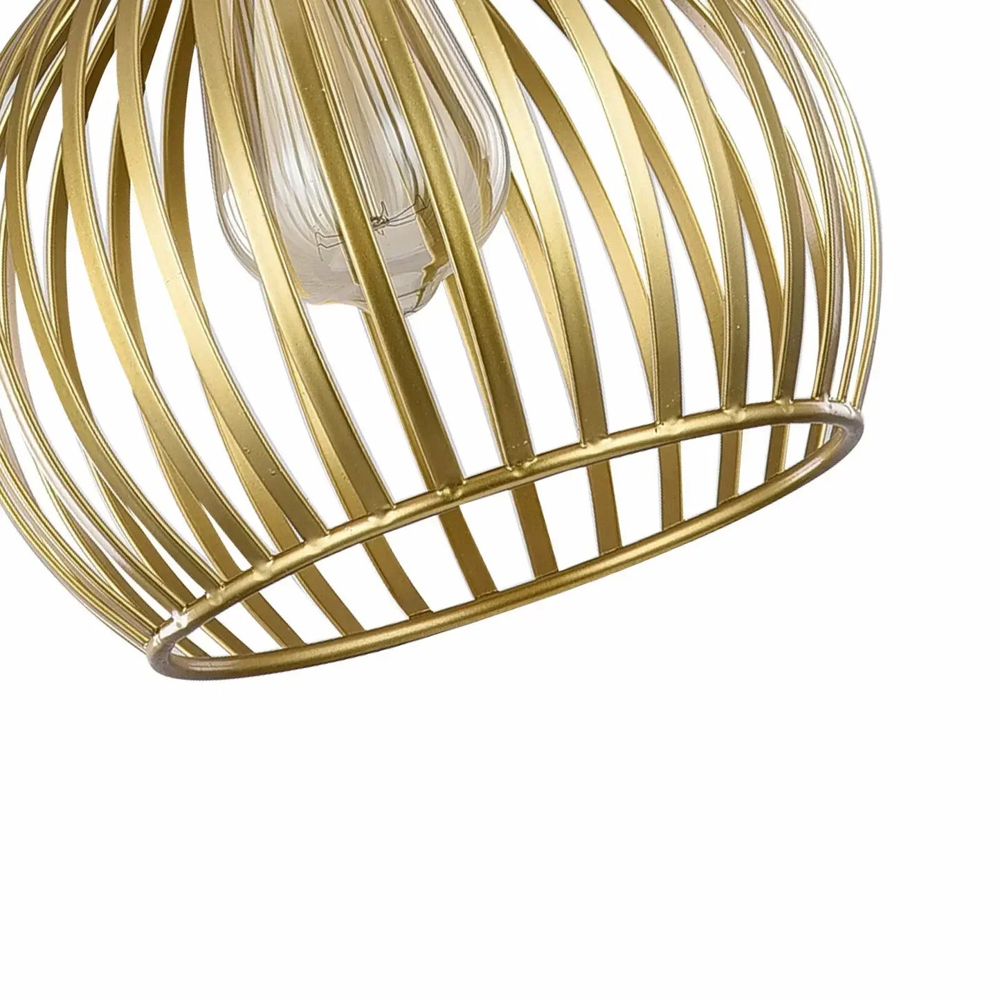 Modern Cage Pendant Light for Kitchen Island