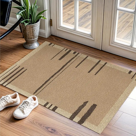 Washable Faux Jute Entryway Rug (2' x 3')