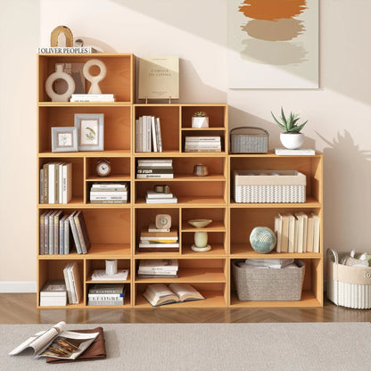 Mid Century Modular Storage Bookcase Cube
