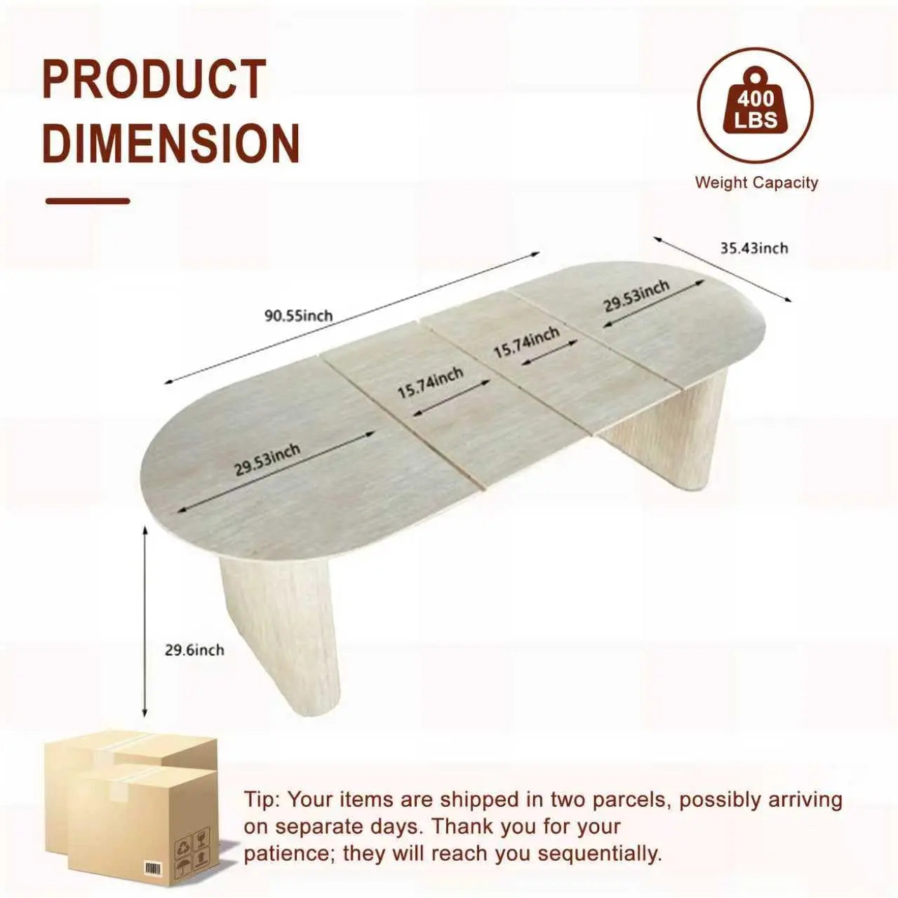 Expandable Dining Table with Flexible Seating Design