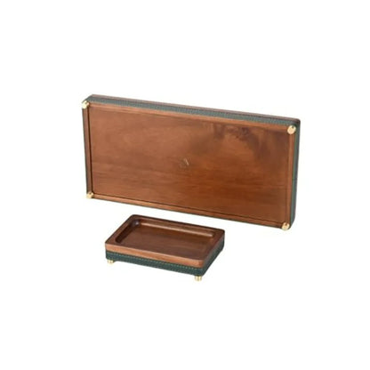 5-Piece Acacia Wood Bathroom Accessory Set