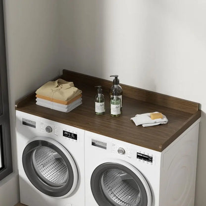 Solid Wood Laundry Countertop For Elevated Utility