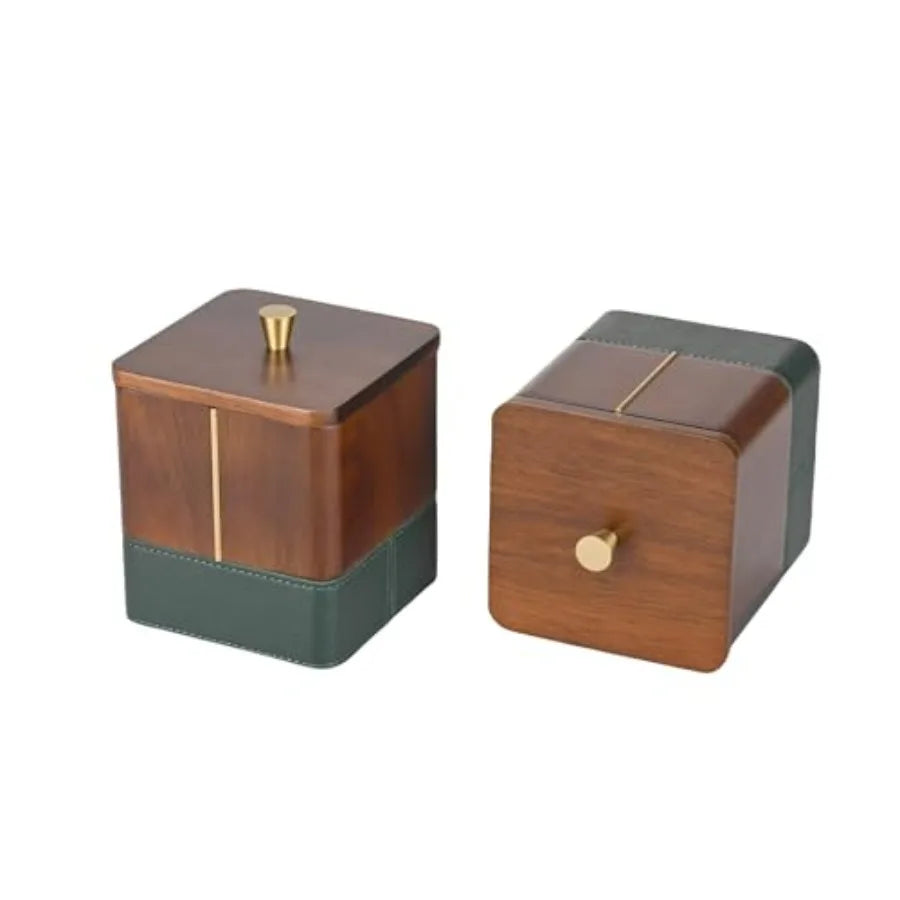 5-Piece Acacia Wood Bathroom Accessory Set