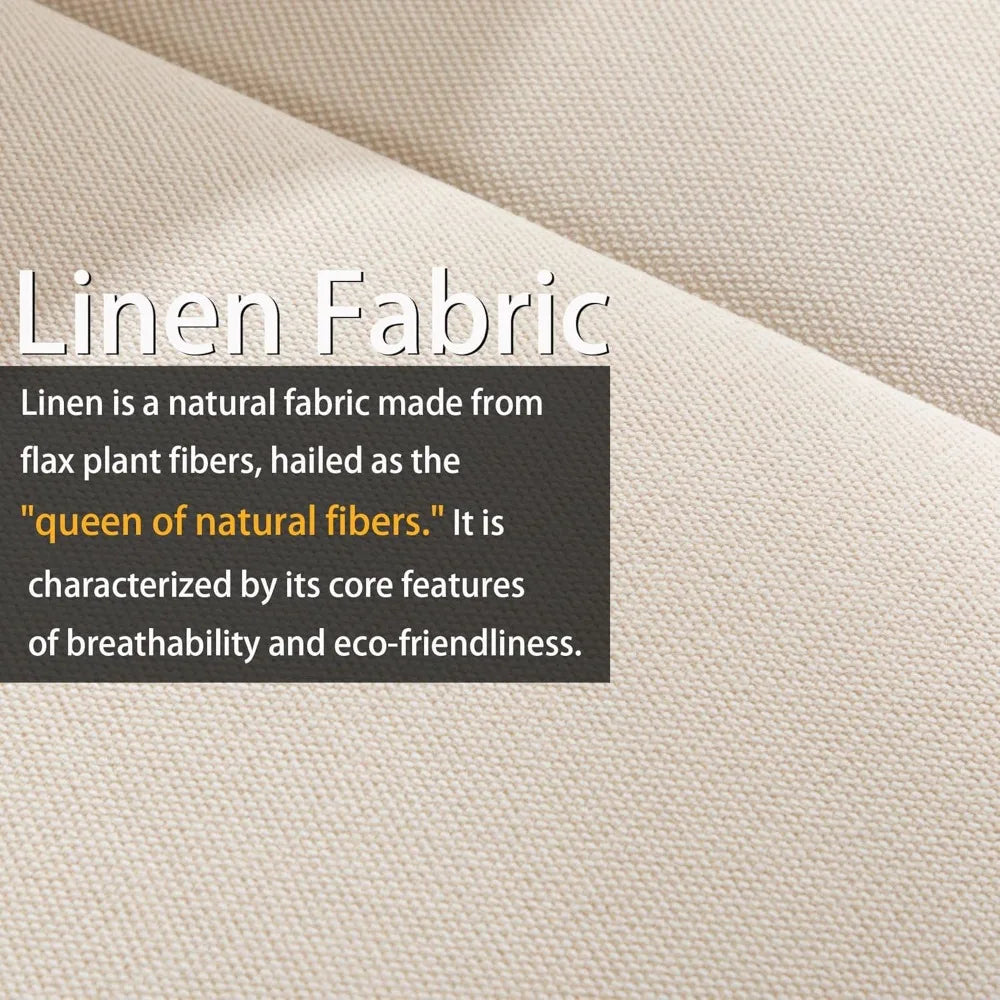 112” Luxe U-Shaped Double Chaise Sectional