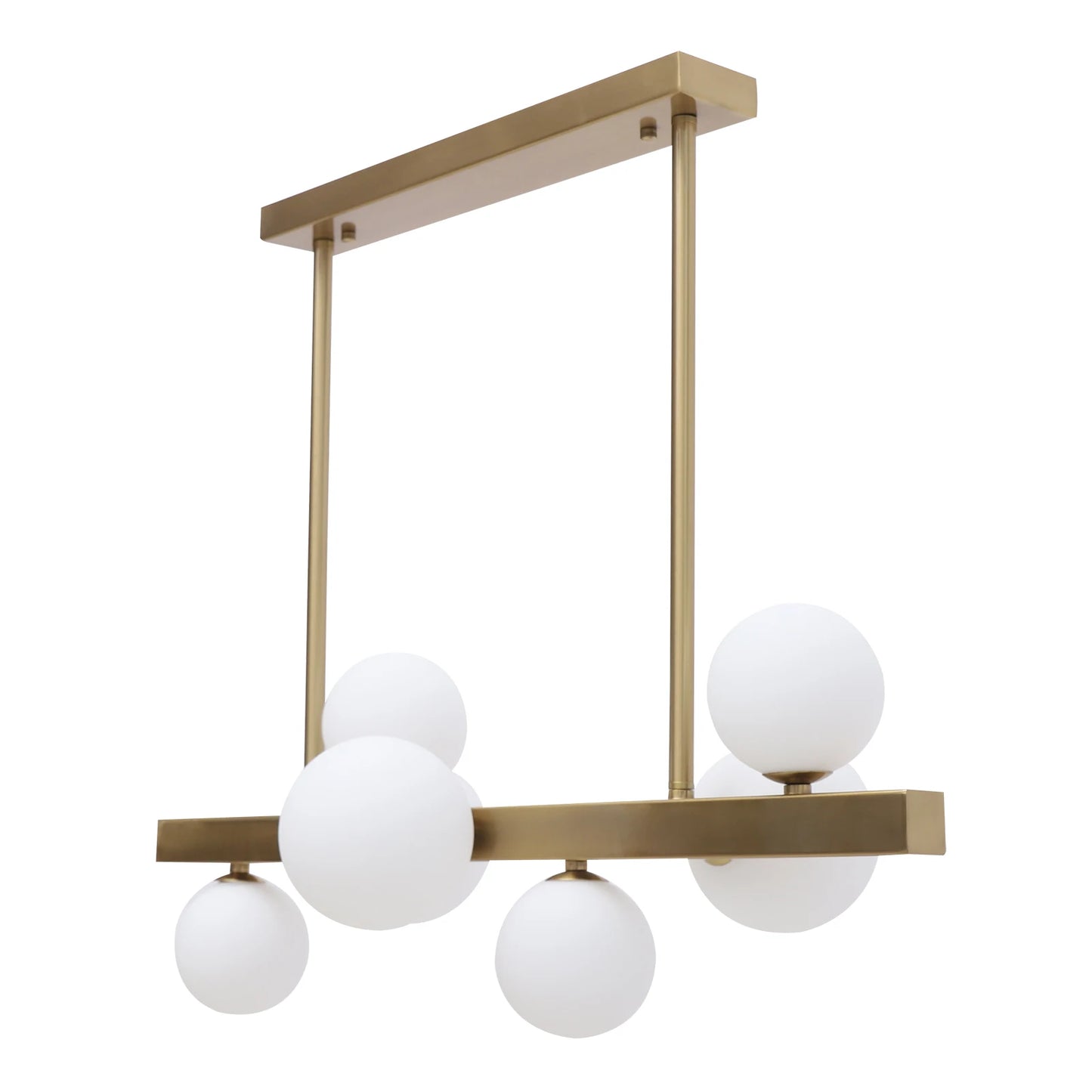 Modern Glass Globe Pendant Light Fixture