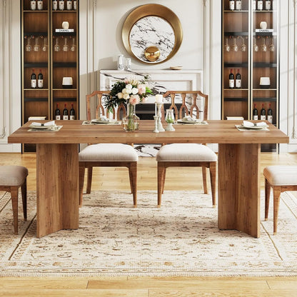 Large Tabletop Dining Table for 4-6