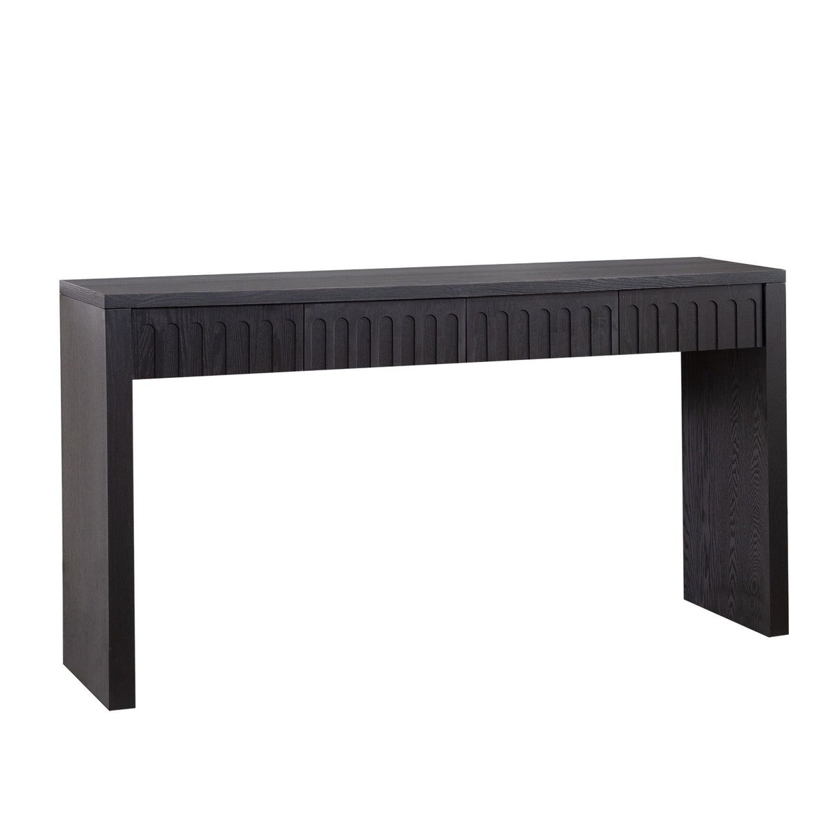 Modern Console Table With 4 Drawers, Entryway Table