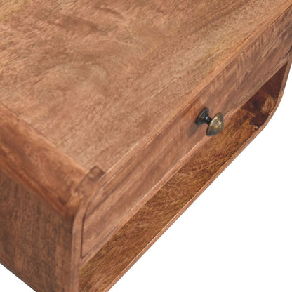 Curve Upper Slot Floating Nightstand