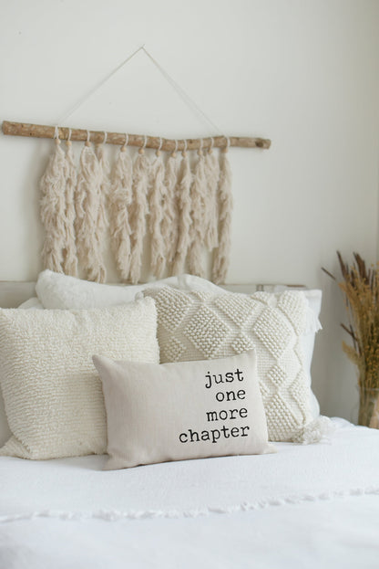 Book Pillow - Just One More Chapter Minimal