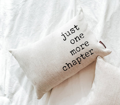 Book Pillow - Just One More Chapter Minimal