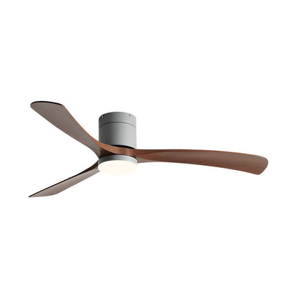 Modern Nordic Ceiling Fan Light 6-Speed DC LED 2400LM Remote 3CCT