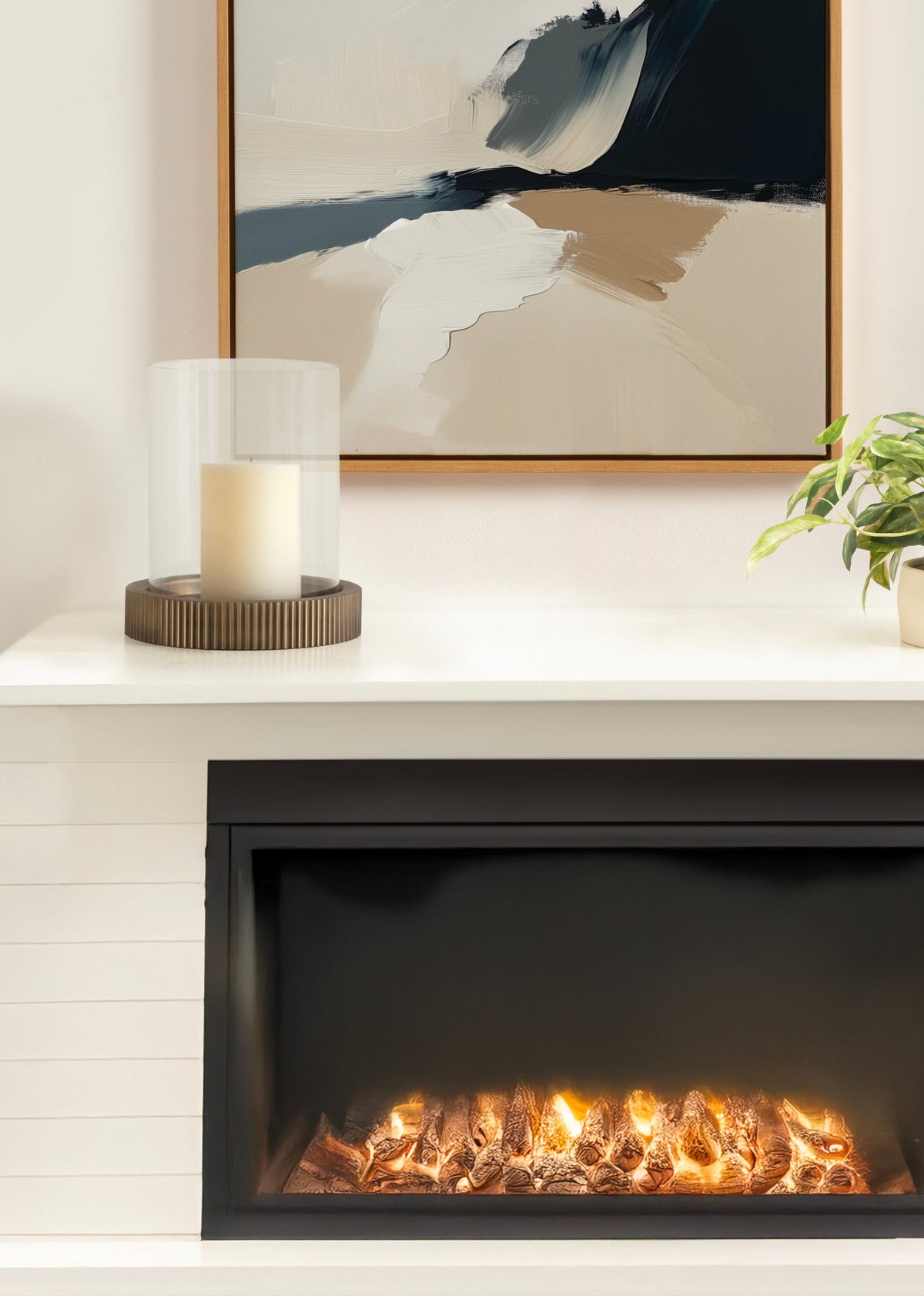 Rooks Metal Candle Holder